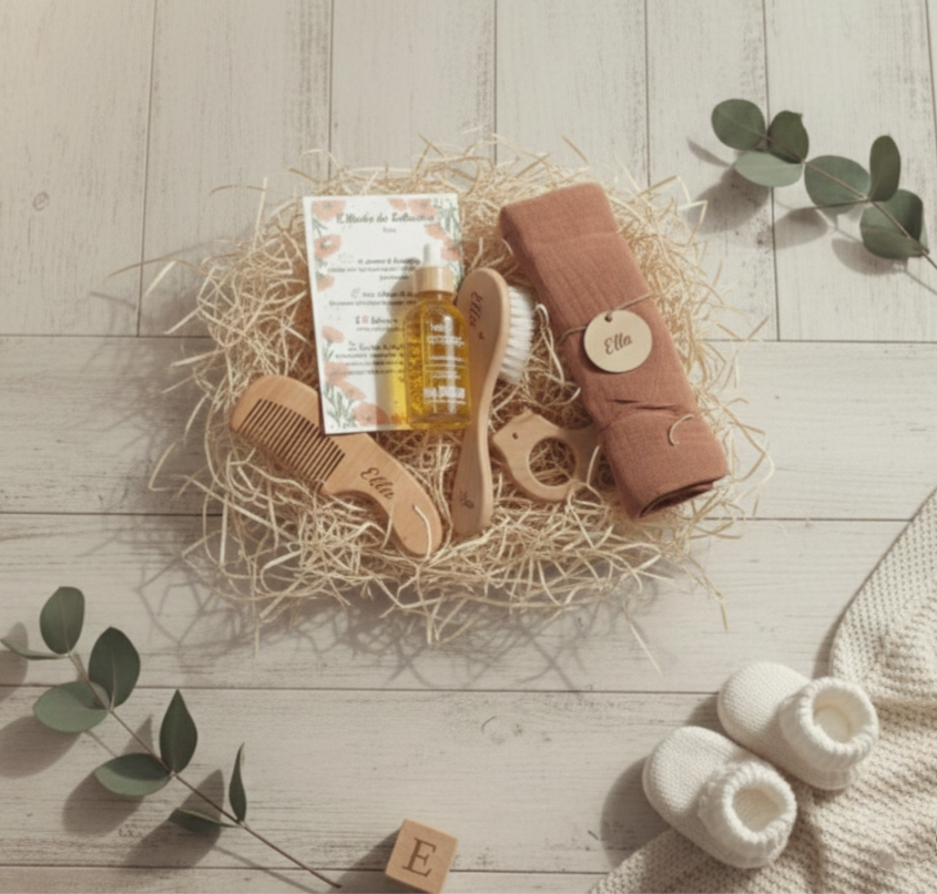 Le Coffret Naissance Calyma : Un cocon de douceur personnalisé